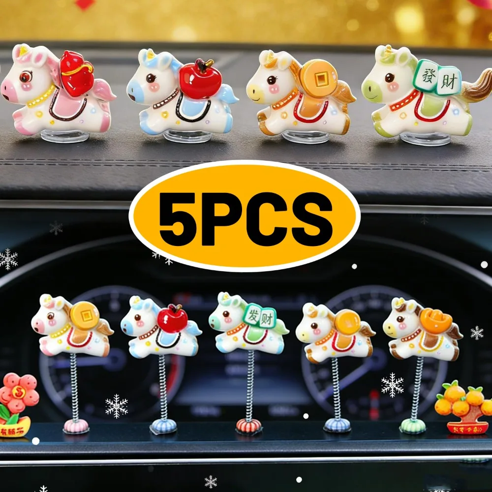 Милый мультяшный конь-украшение, миниатюрная фигурка животного из смолы для приборной панели автомобиля, аксессуары для декора салона авто, праздничные подарки
Милый мультяшный конь-украшение, миниатюрная фигурка животного из смолы для приборной панели автомобиля, аксессуары для декора салона авто, праздничные подарки