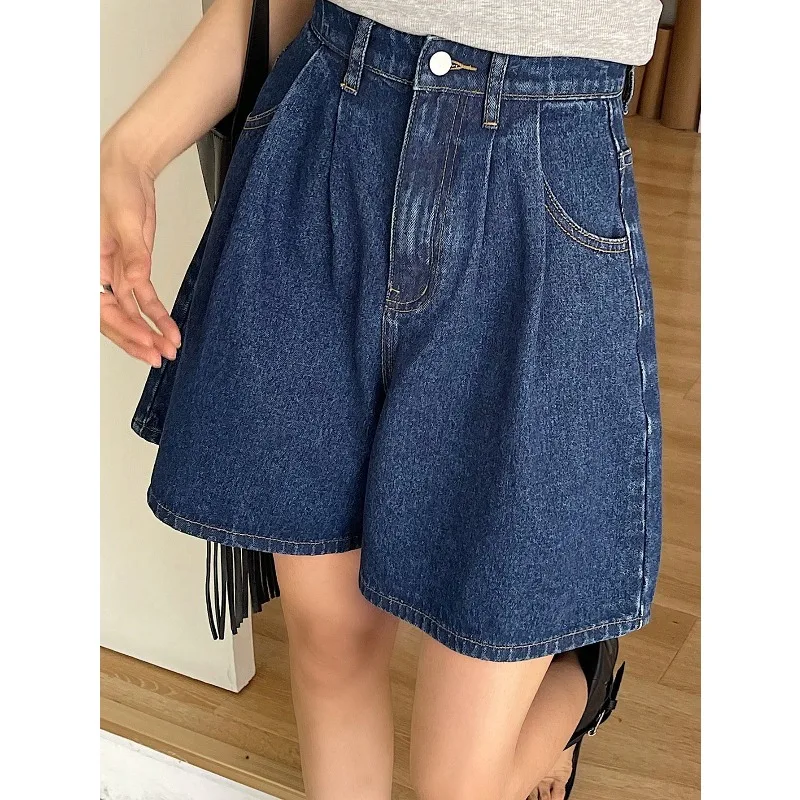 2026 Plain Casual Versatile Summer Loose Denim Shorts With Pockets Jorts
2026 Plain Casual Versatile Summer Loose Denim Shorts With Pockets Jorts