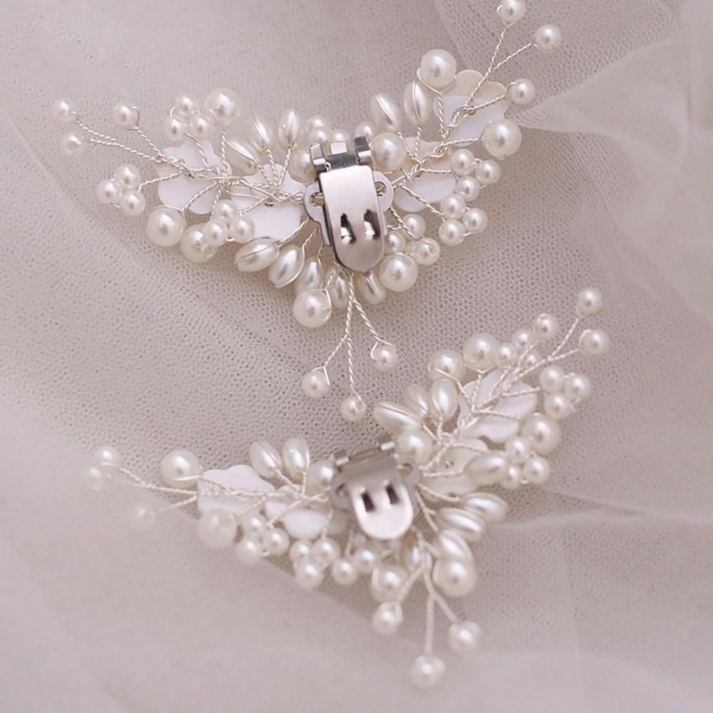 2pcs Removable Shoe Clips Pearl Decorations Bridal Wedding Shoes Fashion Buckles Gifts Shoe Racks Storage Collections
2pcs Removable Shoe Clips Pearl Decorations Bridal Wedding Shoes Fashion Buckles Gifts Shoe Racks Storage Collections