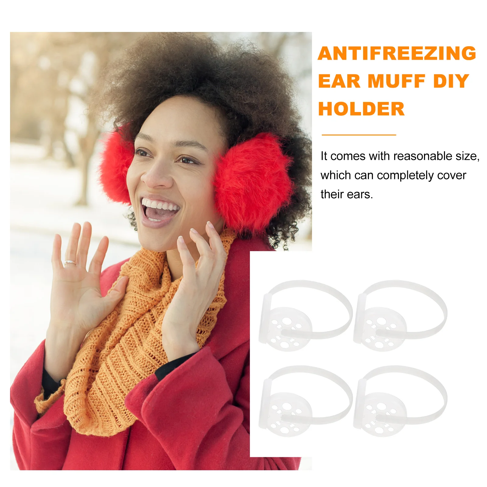 4pcs Warm Diy Rack Antifreezing Ear Muff Frame Earmuff Making Supplies Plastic Rack For Diy Ear Protector Winter
4pcs Warm Diy Rack Antifreezing Ear Muff Frame Earmuff Making Supplies Plastic Rack For Diy Ear Protector Winter