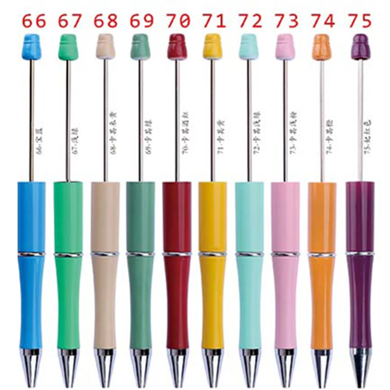 100pcs Black Ink Beaded Ballpoint Pen Plastic Beadable Pens Ballpoint Pens Personalized Gift School Office Supplies Stationery
100pcs Black Ink Beaded Ballpoint Pen Plastic Beadable Pens Ballpoint Pens Personalized Gift School Office Supplies Stationery