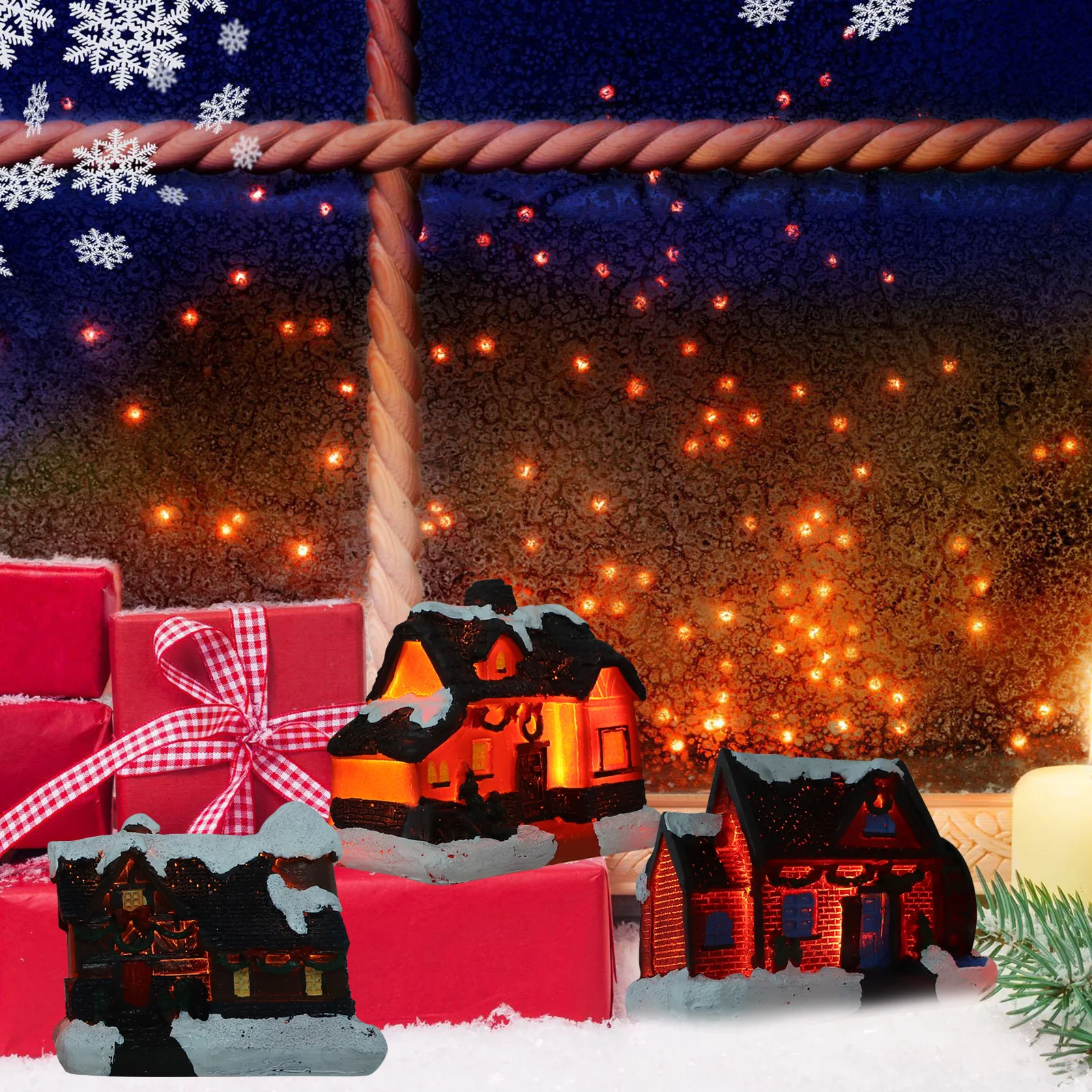 3 Pcs Resin Mini Decorations Christmas Style Christmas Decorative House Xmas Party Living Room Chic Festival Gift Bedroom nament
3 Pcs Resin Mini Decorations Christmas Style Christmas Decorative House Xmas Party Living Room Chic Festival Gift Bedroom nament
