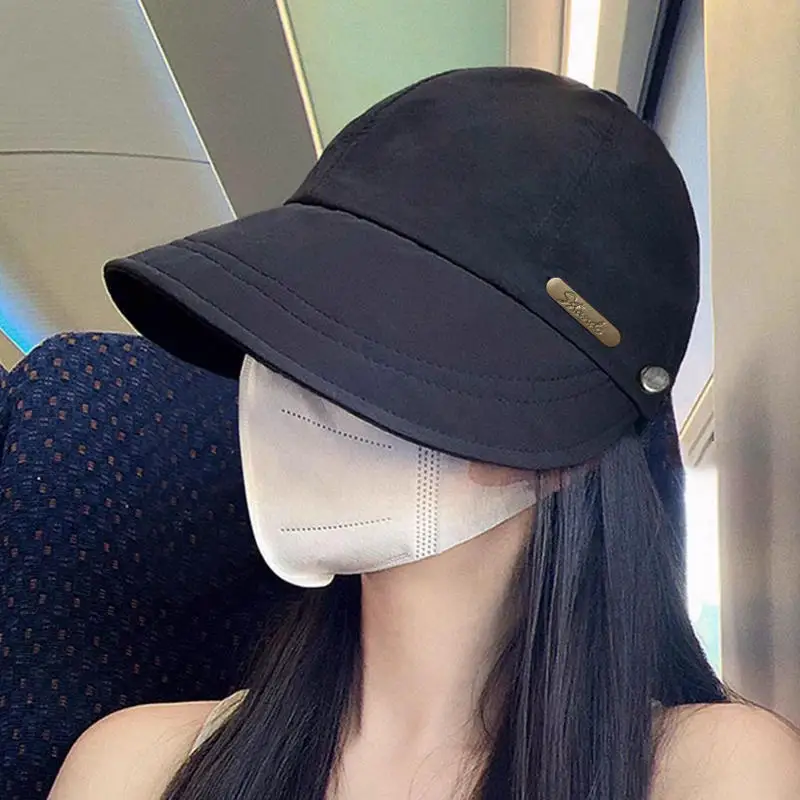 Fashion Summer Folds Caps Women UV Protection Wide Brim Beach Sun Hat Adjustable Fisherman Visor Hats Quick-drying
Fashion Summer Folds Caps Women UV Protection Wide Brim Beach Sun Hat Adjustable Fisherman Visor Hats Quick-drying