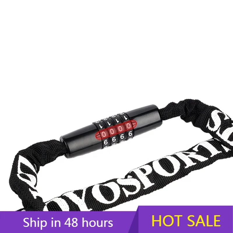 POWER LEAP High Security 4-Digit Anti-Theft Bike Lock Guaranteed Black Digital Chain for MTB Bikes Colorful Combination Bicycle
POWER LEAP High Security 4-Digit Anti-Theft Bike Lock Guaranteed Black Digital Chain for MTB Bikes Colorful Combination Bicycle