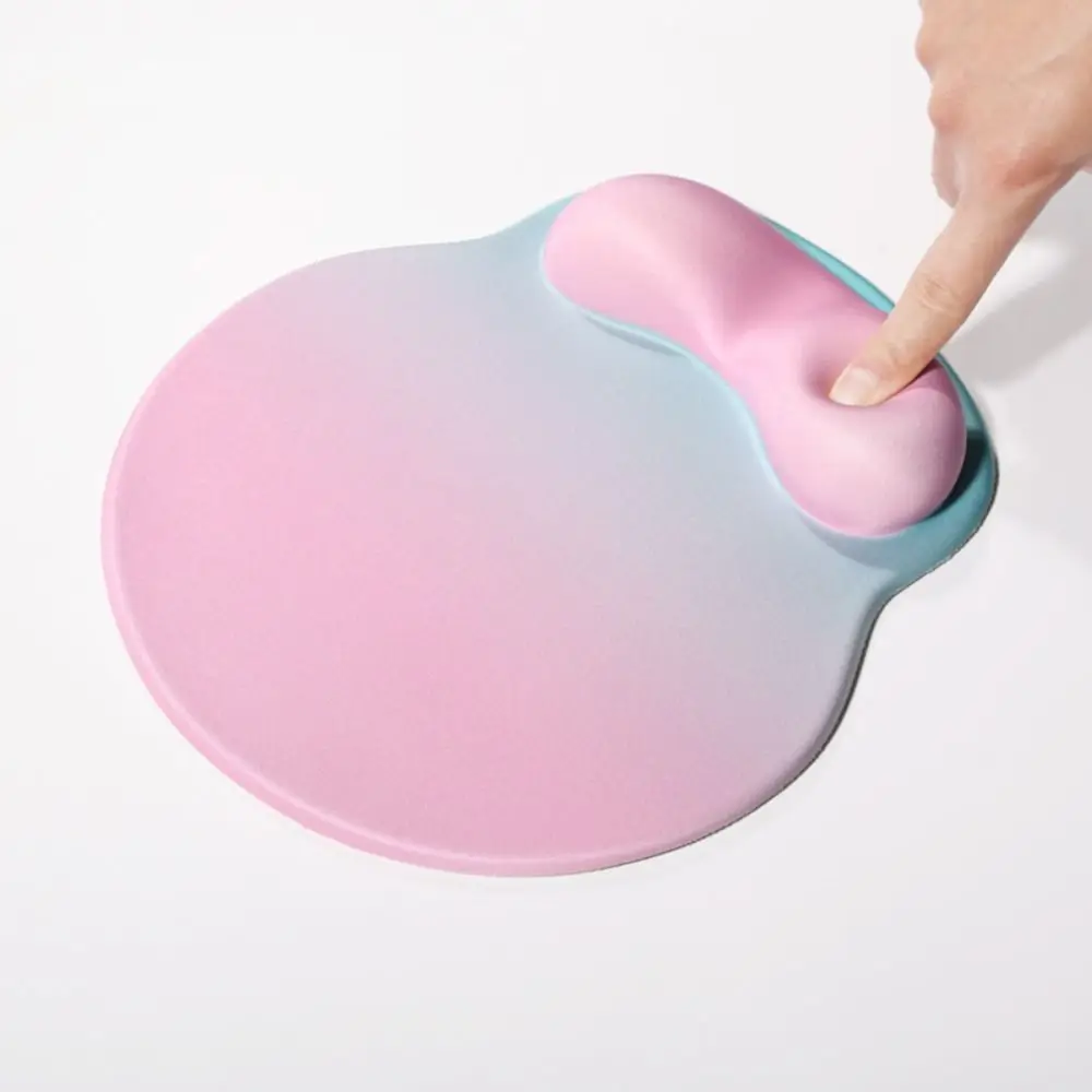 Creative Wristguard Gradient Mouse Pad Silicone Non-slip Wrist Rest Mouse Pad Comfortable Soft Wrist Support Mat Computer
Creative Wristguard Gradient Mouse Pad Silicone Non-slip Wrist Rest Mouse Pad Comfortable Soft Wrist Support Mat Computer