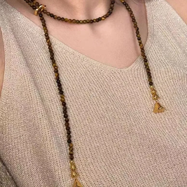 Jenny&dave Beaded Long Necklace With Simple And Fashionable Daily Temperament, Retro Style Jewelry Necklace Necklaces For Women
Jenny&dave Beaded Long Necklace With Simple And Fashionable Daily Temperament, Retro Style Jewelry Necklace Necklaces For Women