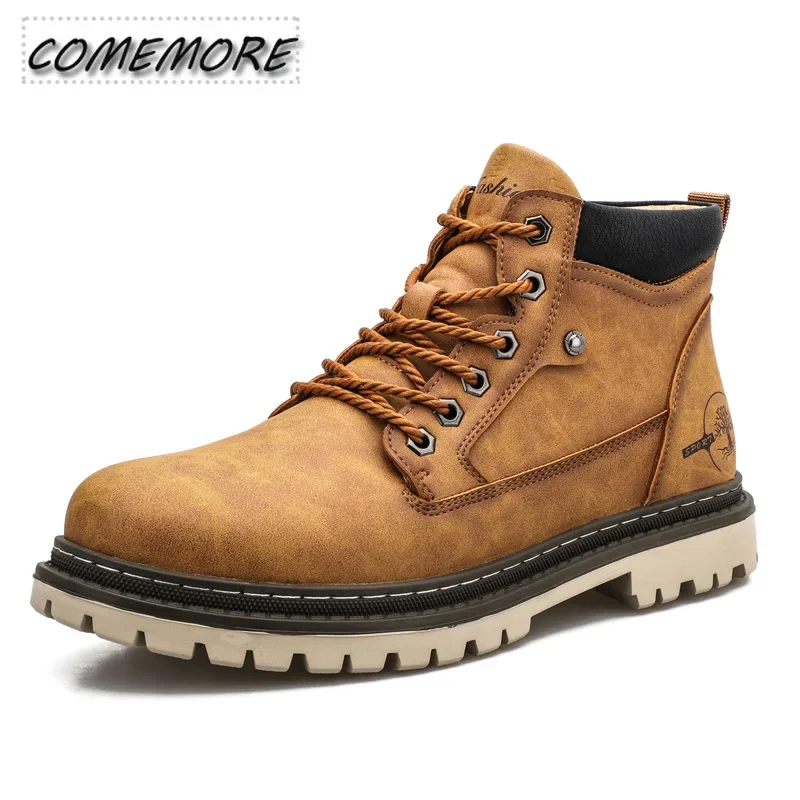 Casual Work Shoes for Men Autumn Winter Warm Fur Plus Retro Boots Wear-Resistan Leisure Comfort Vintage Style Boots Men Outdoors
Casual Work Shoes for Men Autumn Winter Warm Fur Plus Retro Boots Wear-Resistan Leisure Comfort Vintage Style Boots Men Outdoors