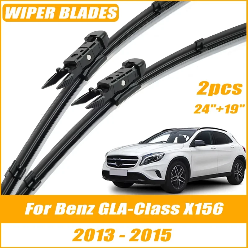 2pcs Wiper Front Wiper Blades For Mercedes Benz GLA-Class X156 13-15 Windshield Windscreen Clean Window Car Rain Brushes 24"+19"
2pcs Wiper Front Wiper Blades For Mercedes Benz GLA-Class X156 13-15 Windshield Windscreen Clean Window Car Rain Brushes 24"+19"
