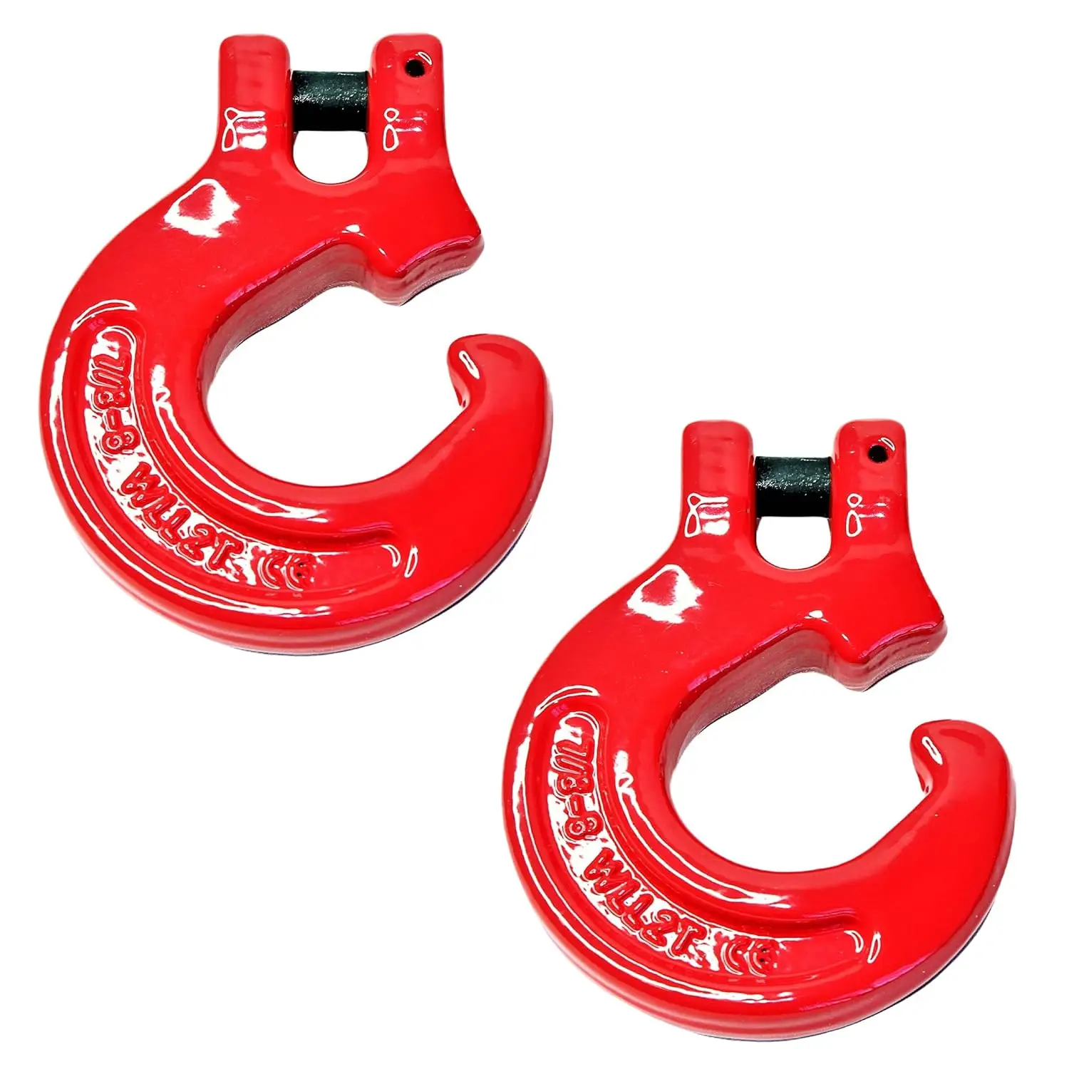 (Pack of 2) 5/16" G80 Logging Chain Choker Hook with 2 Tons 4400 Lbs Working Load Limit
(Pack of 2) 5/16" G80 Logging Chain Choker Hook with 2 Tons 4400 Lbs Working Load Limit