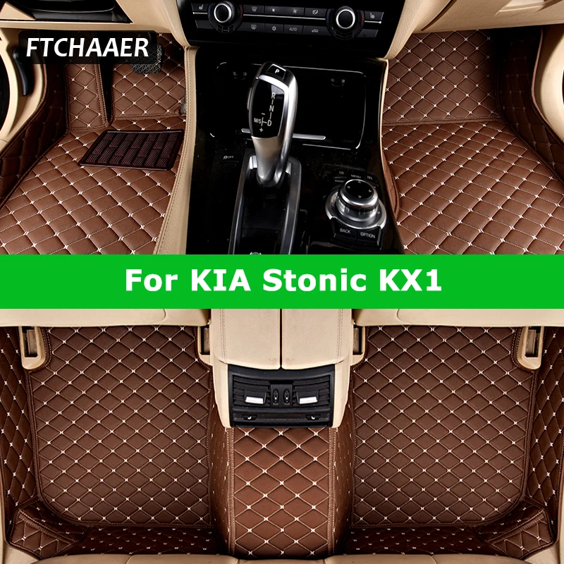 FTCHAAER пользовательские автомобильные коврики для KIA Stonic 2017-2023 KX1 автомобильные ковры аксессуары для ног Coche
FTCHAAER пользовательские автомобильные коврики для KIA Stonic 2017-2023 KX1 автомобильные ковры аксессуары для ног Coche