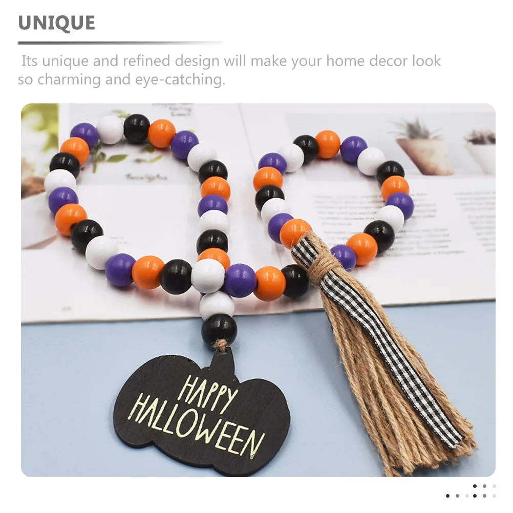 Wood Bead Rustic Bead Decor Festival String Beads Pumpkin Tassel Beads Hanging Decoration 
Wood Bead Rustic Bead Decor Festival String Beads Pumpkin Tassel Beads Hanging Decoration