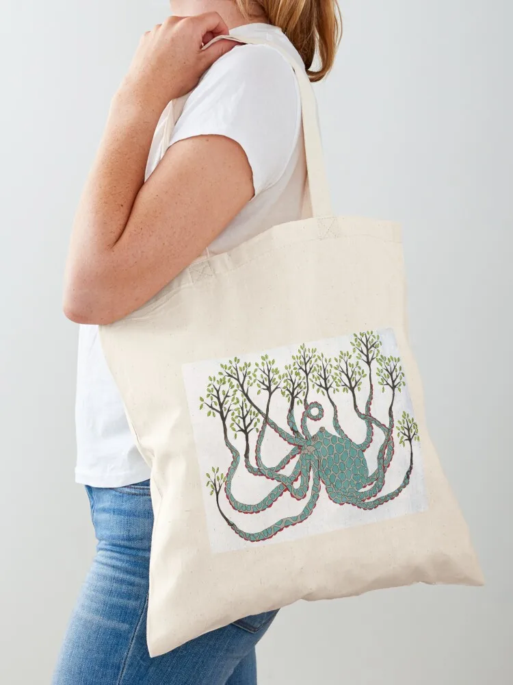 Woodsy Octopus Tote Bag reusable grocery bags woman shopping bag Large bags for women large tote bag
Woodsy Octopus Tote Bag reusable grocery bags woman shopping bag Large bags for women large tote bag