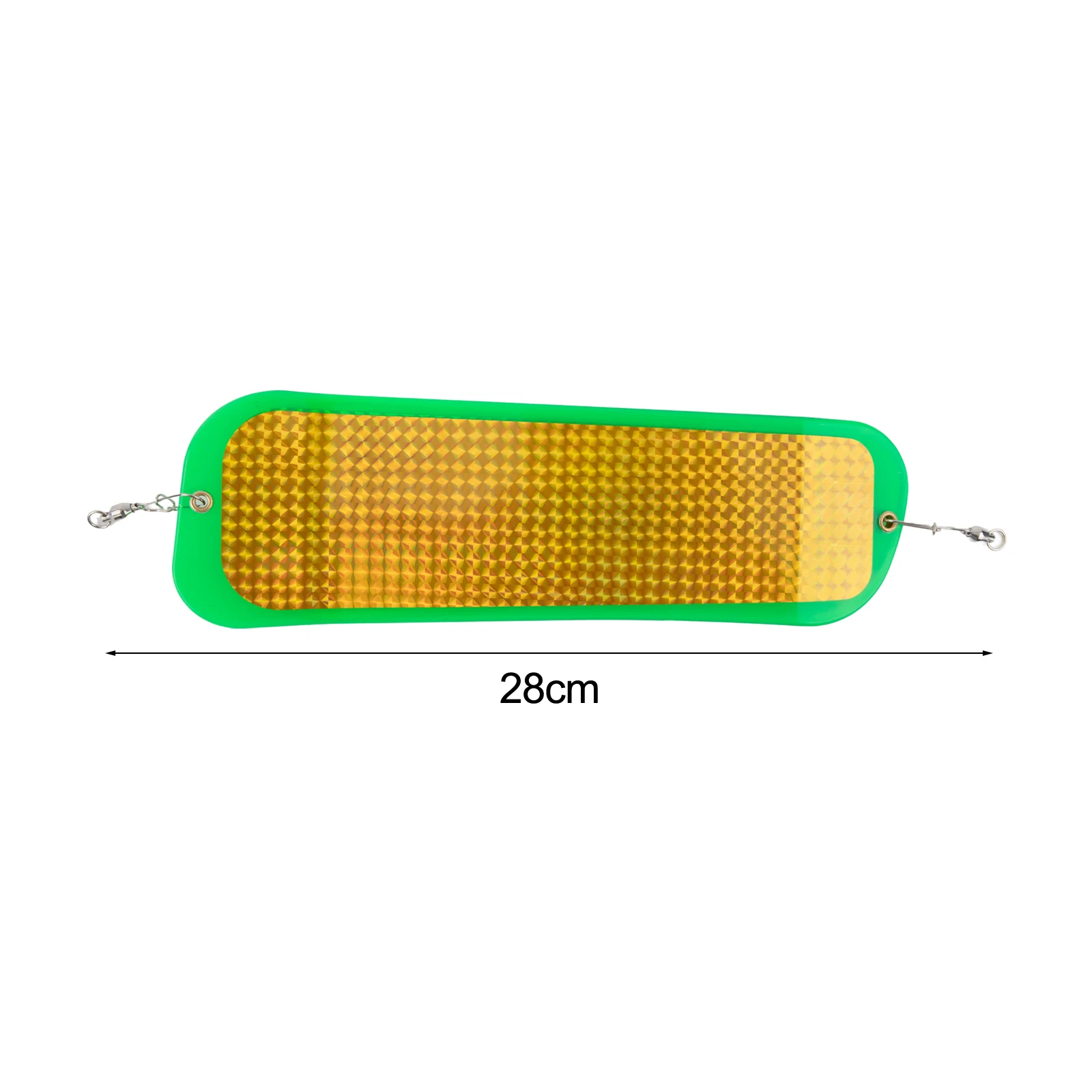 Reflective Diving Board Fishing Flasher Board Fishing Trip Wear-resistant Fishing Gear Fishing Accessory Attracts Fish
Reflective Diving Board Fishing Flasher Board Fishing Trip Wear-resistant Fishing Gear Fishing Accessory Attracts Fish