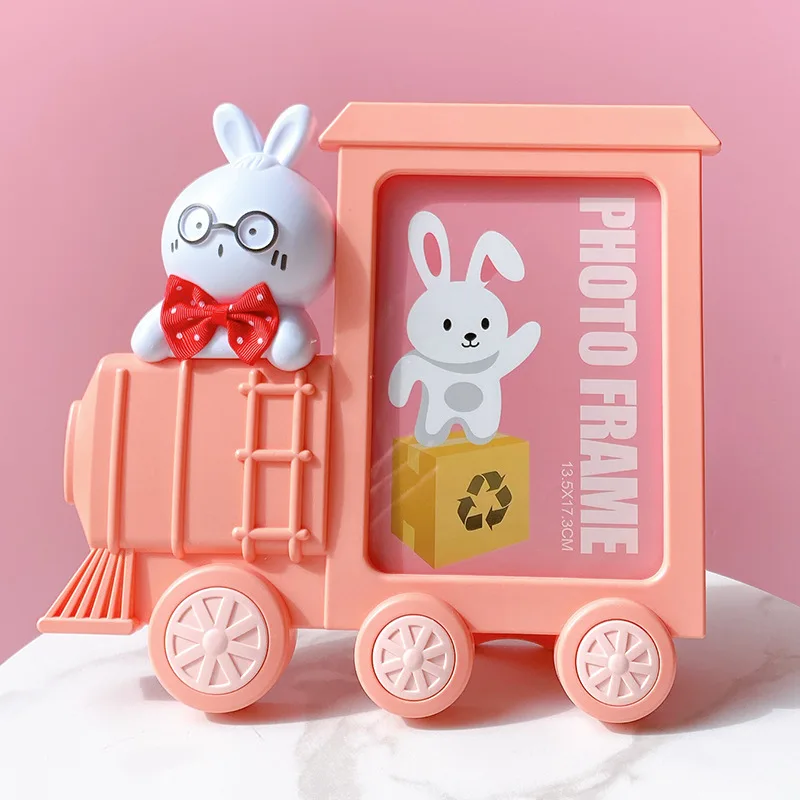Cartoon Car 7 Inch Baby Picture Frame Table Cute Rabbit Photo Frame Student Photo Frame Children's Room Decoration gift
Cartoon Car 7 Inch Baby Picture Frame Table Cute Rabbit Photo Frame Student Photo Frame Children's Room Decoration gift