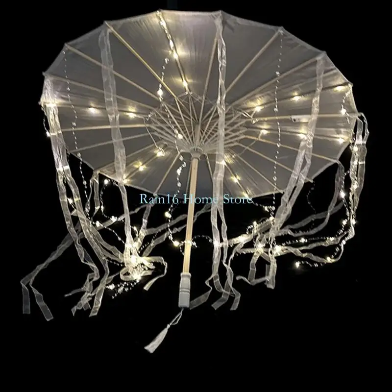 Traditional Illuminated Ancient Umbrella With LED Lighting System Handheld Photography For Festivals Stage 02DB
Traditional Illuminated Ancient Umbrella With LED Lighting System Handheld Photography For Festivals Stage 02DB