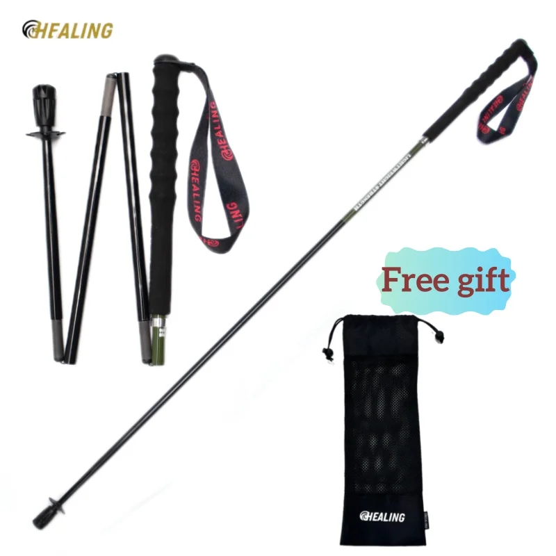 115g Ultra Light Weight Trekking Poles Carbon fiber Foldable Walking Hiking Sticks Trekking Walking Poles for Outdoor Running
115g Ultra Light Weight Trekking Poles Carbon fiber Foldable Walking Hiking Sticks Trekking Walking Poles for Outdoor Running