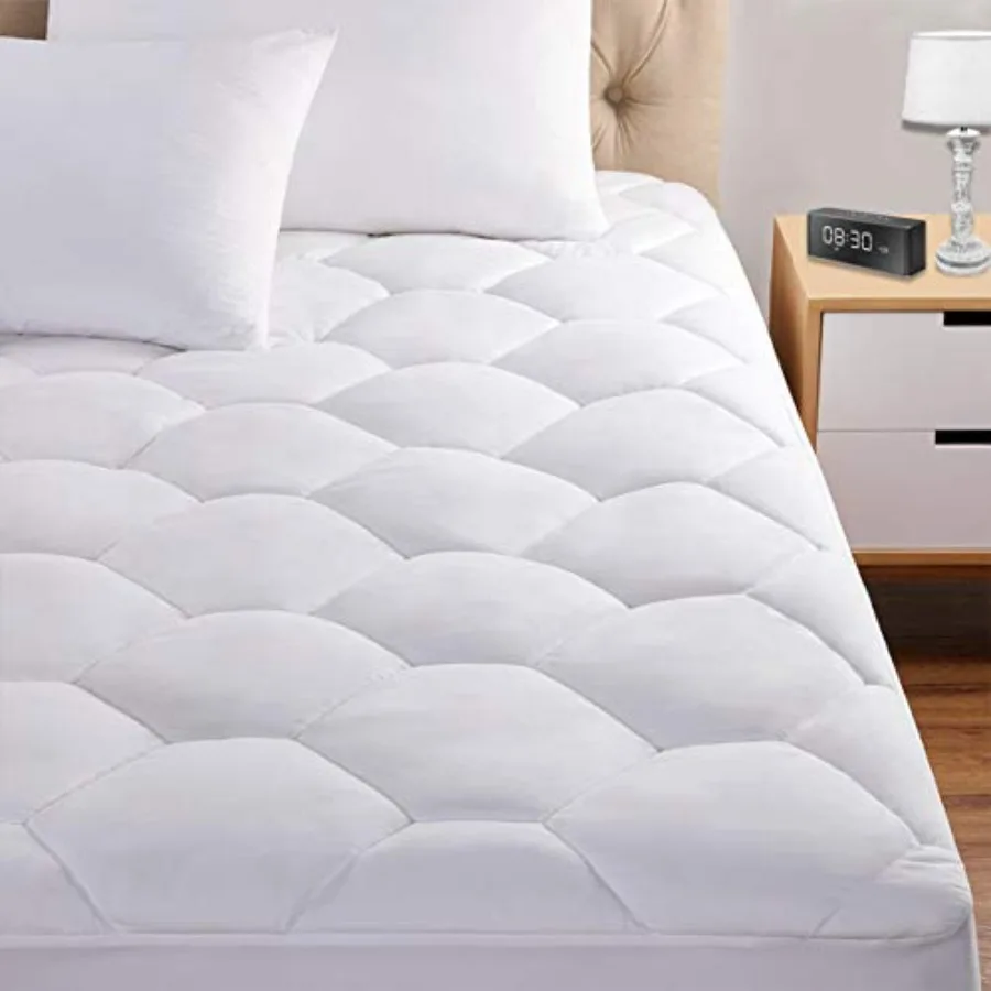 Mattress Pad 8-21" Deep Pocket Protector Ultra Soft Quilted Fitted Topper Cover Fit for Dorm Home Hotel
Mattress Pad 8-21" Deep Pocket Protector Ultra Soft Quilted Fitted Topper Cover Fit for Dorm Home Hotel