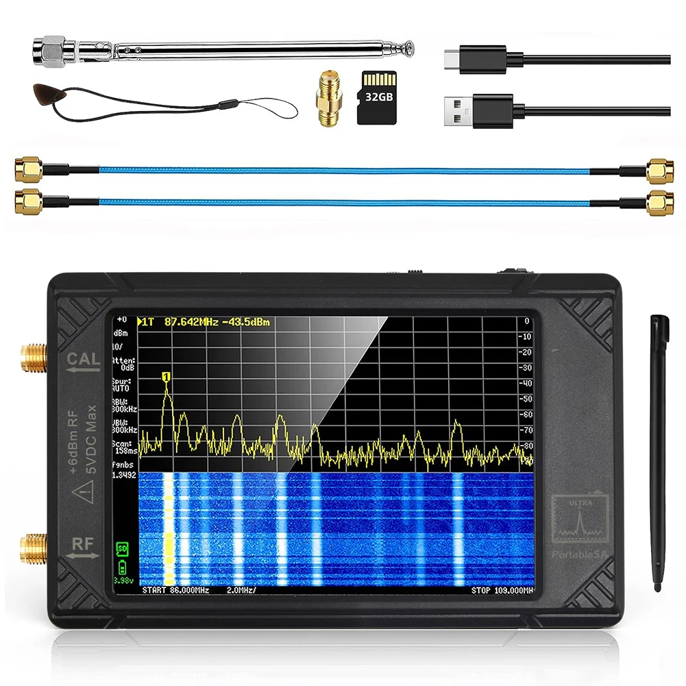 Detector Signal Generator Dimensions 117x72x23mm 4 Inch Display Switchable Resolution Filters Touch Screen 480x320
Detector Signal Generator Dimensions 117x72x23mm 4 Inch Display Switchable Resolution Filters Touch Screen 480x320