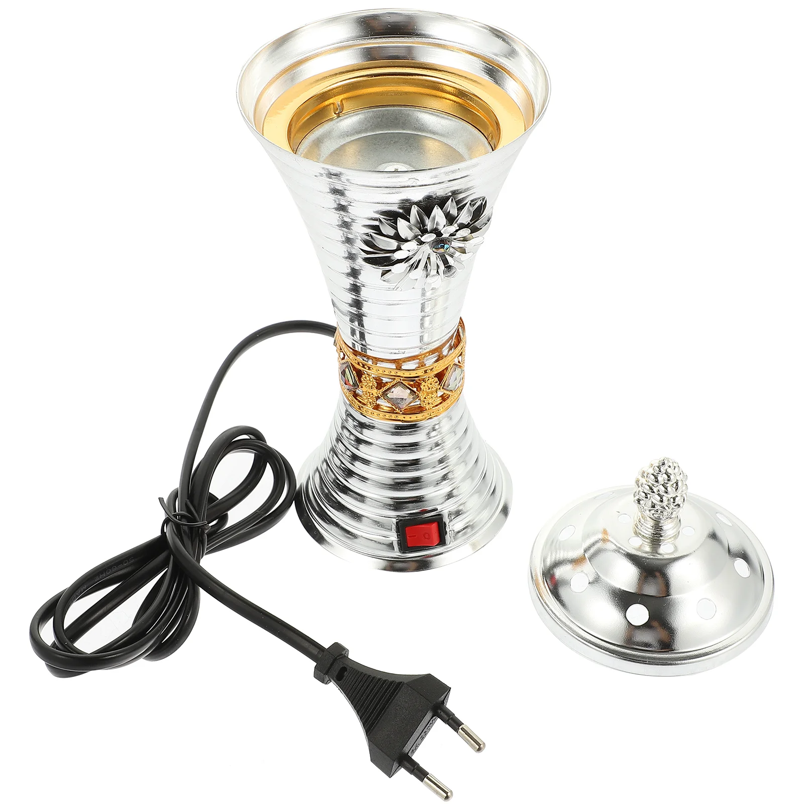 Plug-in Incense Burner Air Purifying Aroma Censer Electro-thermal Tabletop Holder Iron Retro Ornament
Plug-in Incense Burner Air Purifying Aroma Censer Electro-thermal Tabletop Holder Iron Retro Ornament