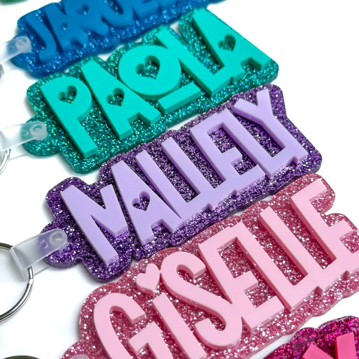 Fashion Multi-styles Custom Acrylic 3D Name Keychain Personalized Nameplate Label Tag Luggage Backpack Bag Charm Keyring Gift
Fashion Multi-styles Custom Acrylic 3D Name Keychain Personalized Nameplate Label Tag Luggage Backpack Bag Charm Keyring Gift