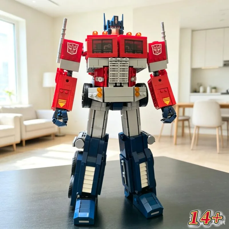 New product 1508pcs Truck Transformationed Autobot Deformation Optimus Prime Movies Robot Car Building Blocks Christmas Gifts
New product 1508pcs Truck Transformationed Autobot Deformation Optimus Prime Movies Robot Car Building Blocks Christmas Gifts
