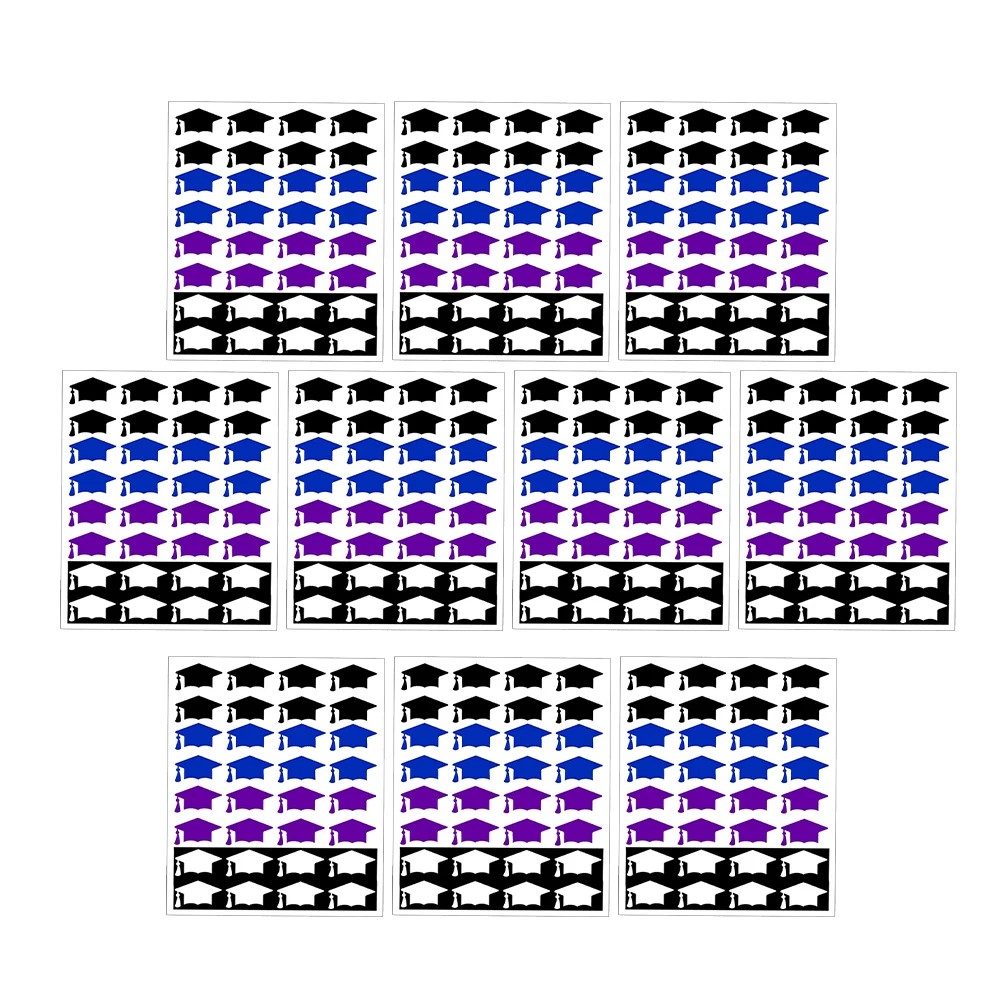 10pcs Graduation Cap Stickers Self Adhesive Sealing Labels for Envelopes Gift Tags Scrapbook College Students Party
10pcs Graduation Cap Stickers Self Adhesive Sealing Labels for Envelopes Gift Tags Scrapbook College Students Party