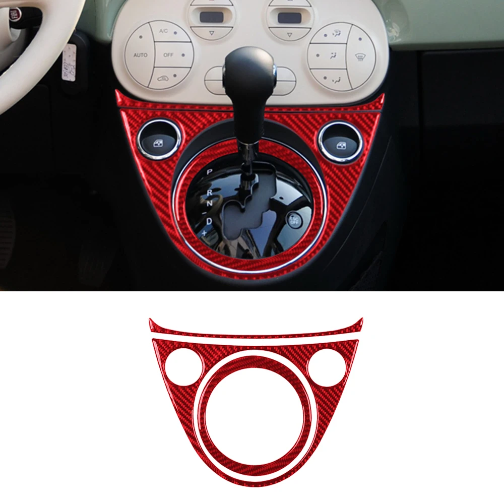 Carbon Fiber Center Console Gear Shift Panel Cover Trim Decal Sticker for Fiat 500 2012-2015 Decoration
Carbon Fiber Center Console Gear Shift Panel Cover Trim Decal Sticker for Fiat 500 2012-2015 Decoration