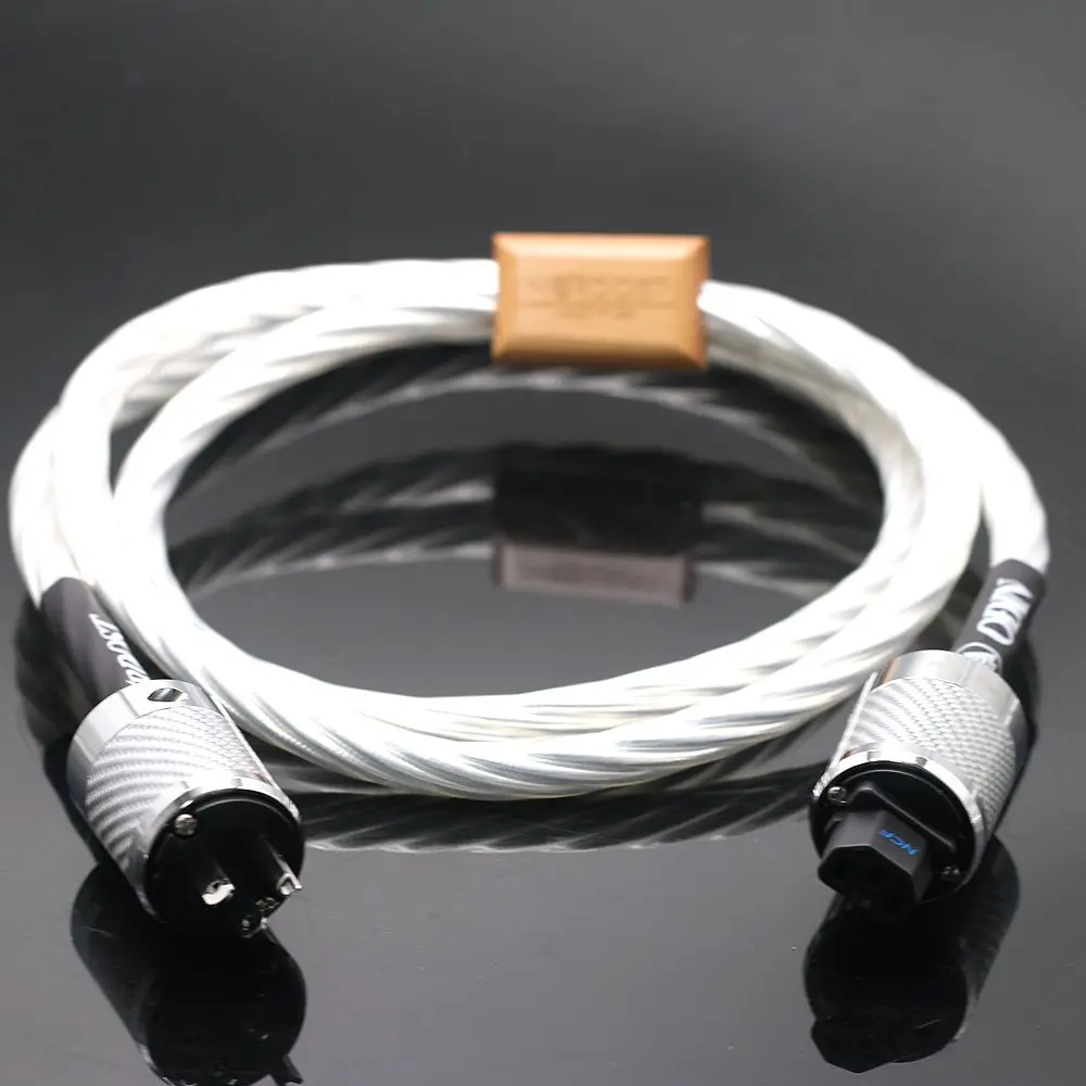 Originele Nordost Odin2 7n Verzilverde Vlaggenschip Voedingskabel 7 15awg Massieve Kern Geleiders Met Furutech Koolstofvezel Ncf
Originele Nordost Odin2 7n Verzilverde Vlaggenschip Voedingskabel 7 15awg Massieve Kern Geleiders Met Furutech Koolstofvezel Ncf
