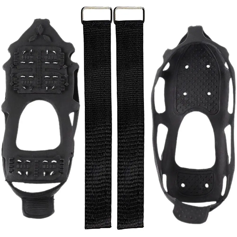 24 Teeth Crampons for Walking Boots Climbing Shoes Ice Gripper Cleats Snowfield Cover
24 Teeth Crampons for Walking Boots Climbing Shoes Ice Gripper Cleats Snowfield Cover