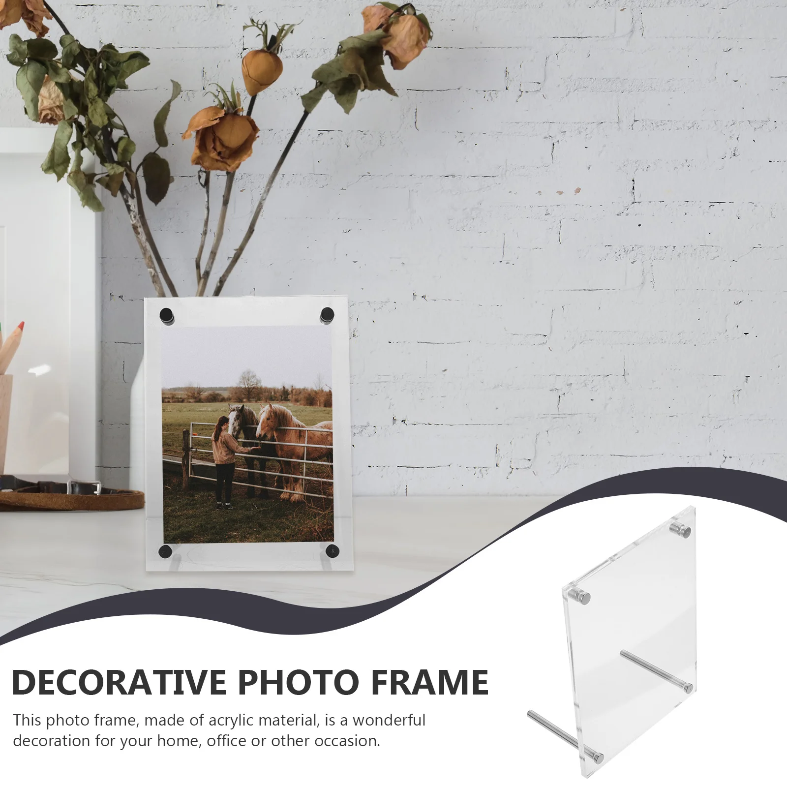 Certificate Display Frame Acrylic Photo Holder For Diploma Medal Business License Desktop Decor Practical Picture Frame Ornament
Certificate Display Frame Acrylic Photo Holder For Diploma Medal Business License Desktop Decor Practical Picture Frame Ornament