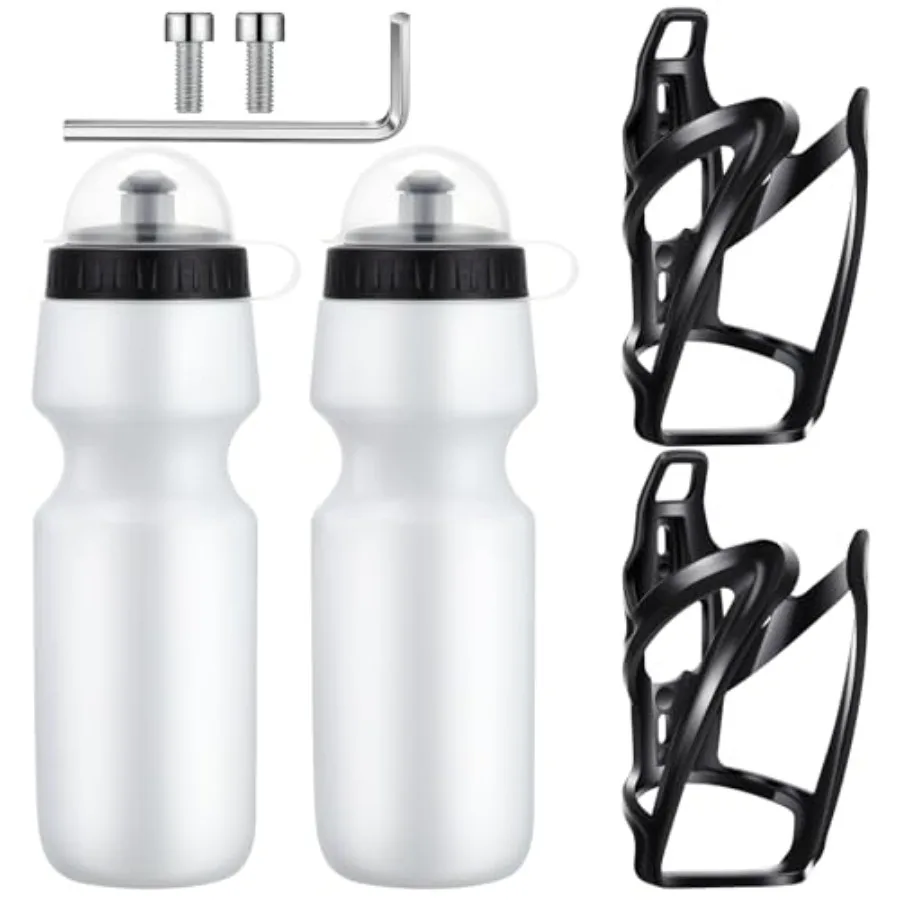Bike Water Bottle Cage with Bottle Bike Water Bottles and Holder 24oz Squeeze Sport Bicycle Accessories for Mountain Outdoor Cy
Bike Water Bottle Cage with Bottle Bike Water Bottles and Holder 24oz Squeeze Sport Bicycle Accessories for Mountain Outdoor Cy