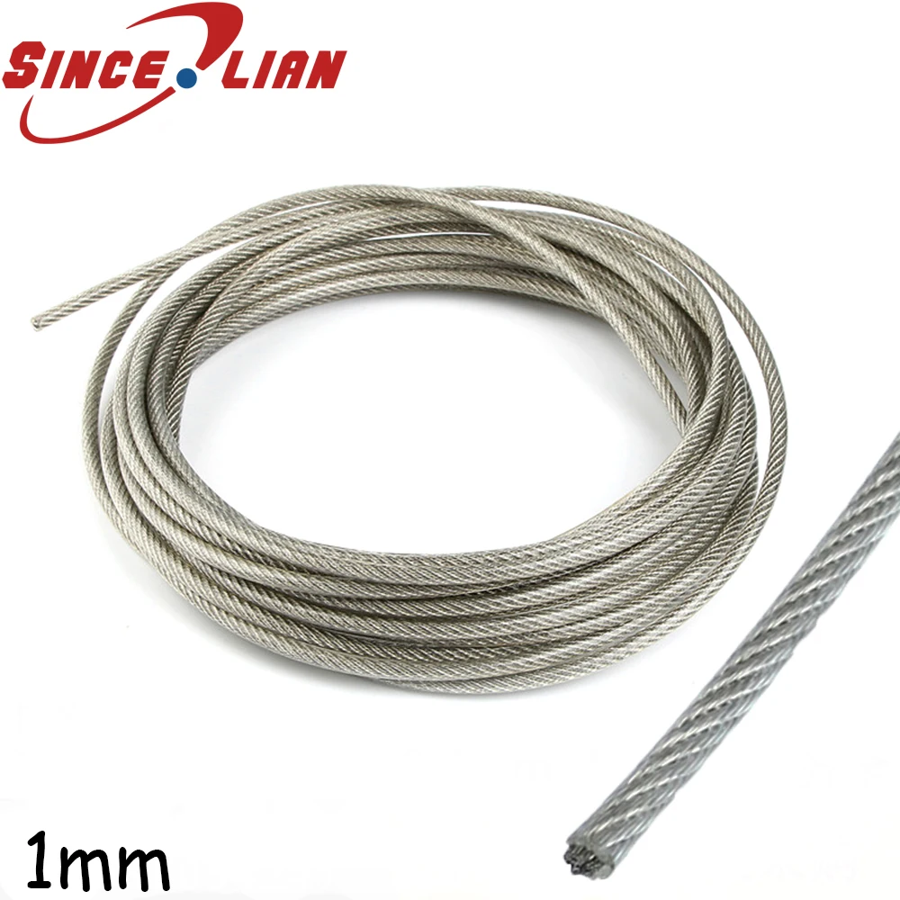 304 Stainless Steel 100 Meter Wire Cable Rope Soft Roll Wire Cable Rope 1MM Wire Rope With 0.8MM Stainless Steel Cable
304 Stainless Steel 100 Meter Wire Cable Rope Soft Roll Wire Cable Rope 1MM Wire Rope With 0.8MM Stainless Steel Cable