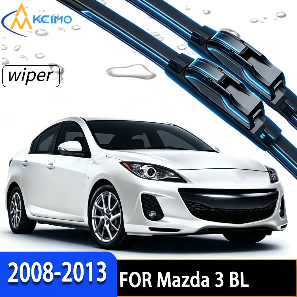 Premium Front Windscreen Wiper Blades with Durable Rubber, All-Weather Stable Performance for Mazda 3 BL 2008-2013
Premium Front Windscreen Wiper Blades with Durable Rubber, All-Weather Stable Performance for Mazda 3 BL 2008-2013