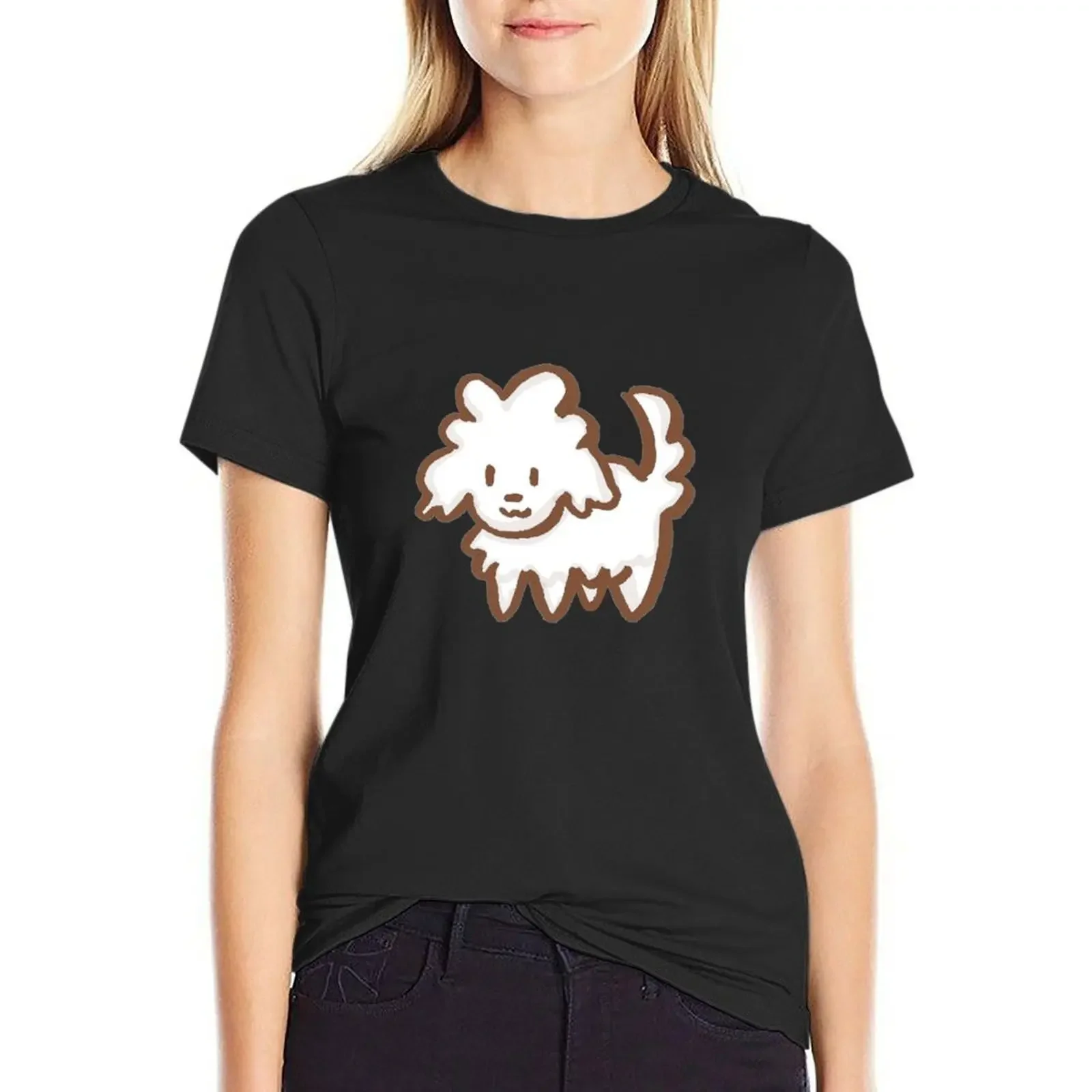 Cloud Dog T-Shirt quick drying Short sleeve tee female spring clothes Women 2025
Cloud Dog T-Shirt quick drying Short sleeve tee female spring clothes Women 2025