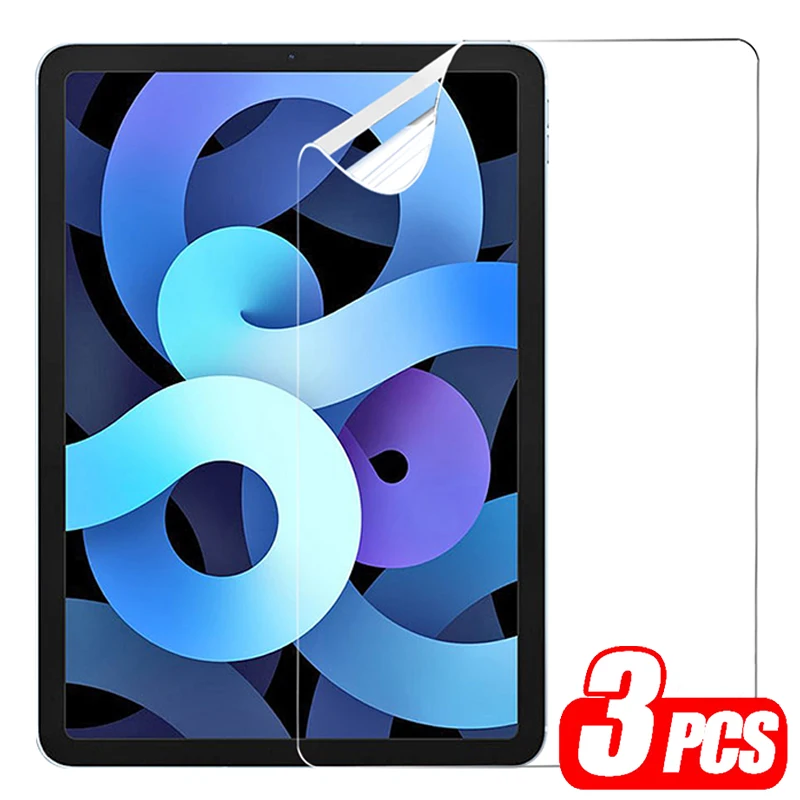 3pcs Soft PET Film For iPad Pro 12.9 1th 2th 3th 4th 5th 6th Generation Screen Protector Pro 12.9 2022 2021 2020 2018 2017 2015
3pcs Soft PET Film For iPad Pro 12.9 1th 2th 3th 4th 5th 6th Generation Screen Protector Pro 12.9 2022 2021 2020 2018 2017 2015