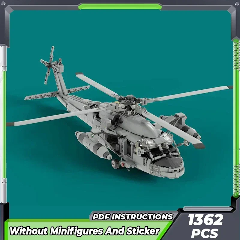 Moc Building Bricks Military Weapon Model US Army UH-60L Fighter Technology Modular Blocks Gift Christmas Toys DIY Sets Assembly
Moc Building Bricks Military Weapon Model US Army UH-60L Fighter Technology Modular Blocks Gift Christmas Toys DIY Sets Assembly