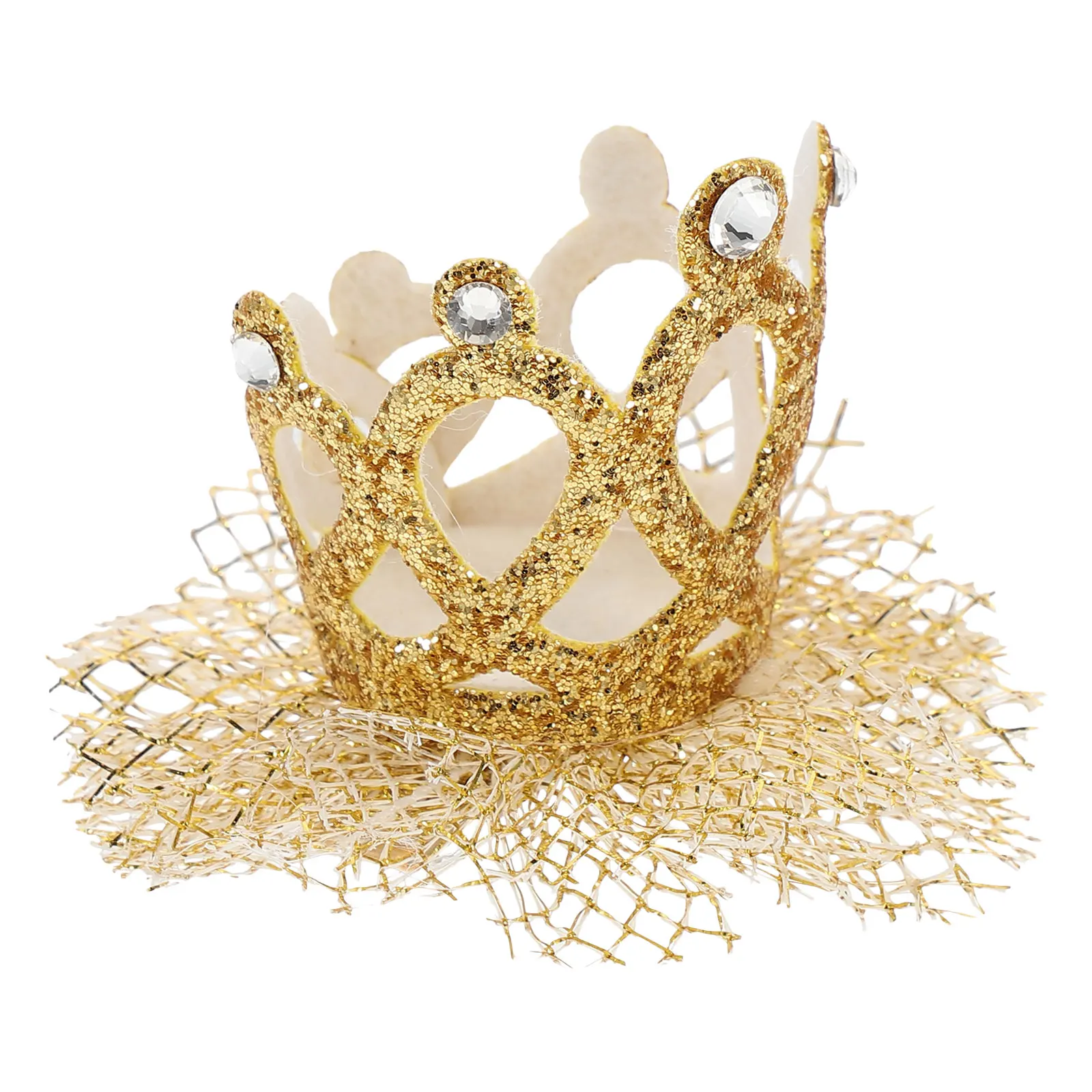 Golden Crown Hair Accessories Girl Child Smooth Metal Clip Birthday Party Baptism Photography Kids Hairpin Headdress Lightweight
Golden Crown Hair Accessories Girl Child Smooth Metal Clip Birthday Party Baptism Photography Kids Hairpin Headdress Lightweight