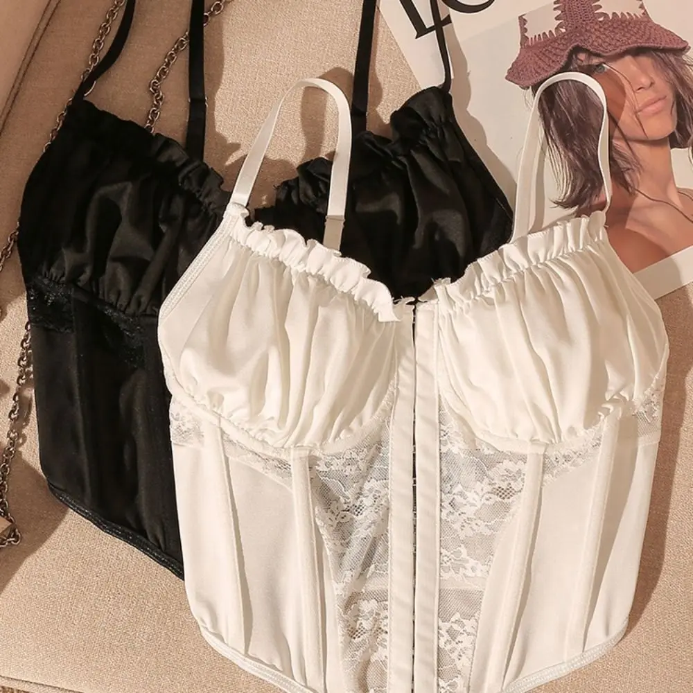 Elegant Mesh Hollow Lace Flower Camisole Ruffle Transparent Slim Crop Tops Sweet Sleeveless Lace Corset Travel
Elegant Mesh Hollow Lace Flower Camisole Ruffle Transparent Slim Crop Tops Sweet Sleeveless Lace Corset Travel