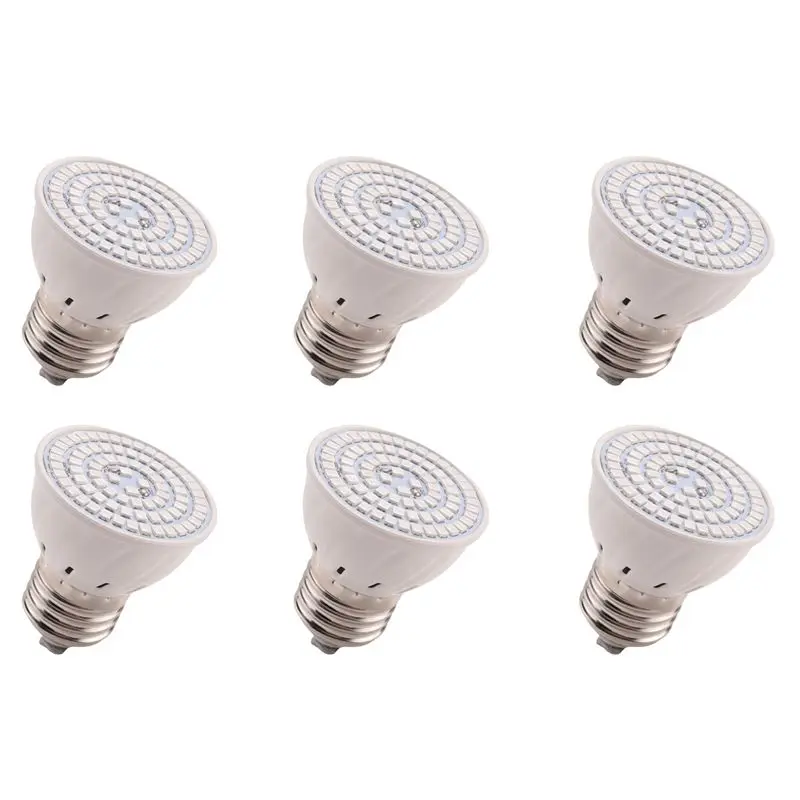 Светодиодная лампа для растений LLCS-6X E27, 80 светодиодов, полный спектр, для выращивания рассады и цветов, фитолампа
Светодиодная лампа для растений LLCS-6X E27, 80 светодиодов, полный спектр, для выращивания рассады и цветов, фитолампа