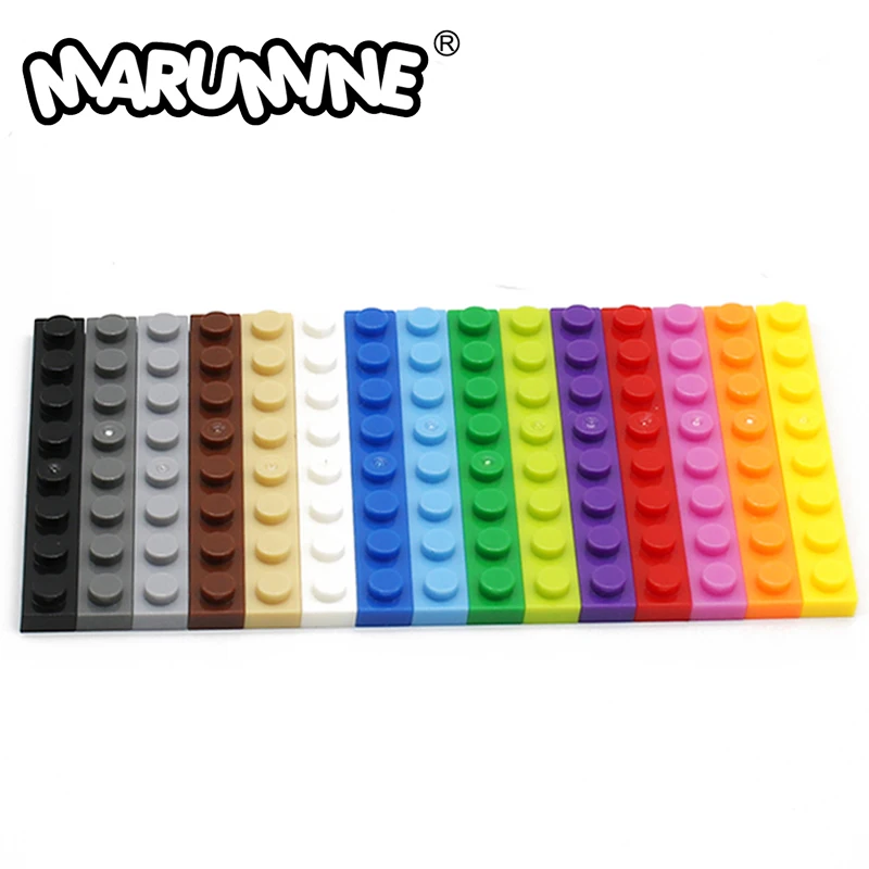 Marumine 1x8 Baseplate 3460 Classic Block 50PCS MOC Building Bricks Parts Assembles Accessories Particles Compatible Major Brand
Marumine 1x8 Baseplate 3460 Classic Block 50PCS MOC Building Bricks Parts Assembles Accessories Particles Compatible Major Brand