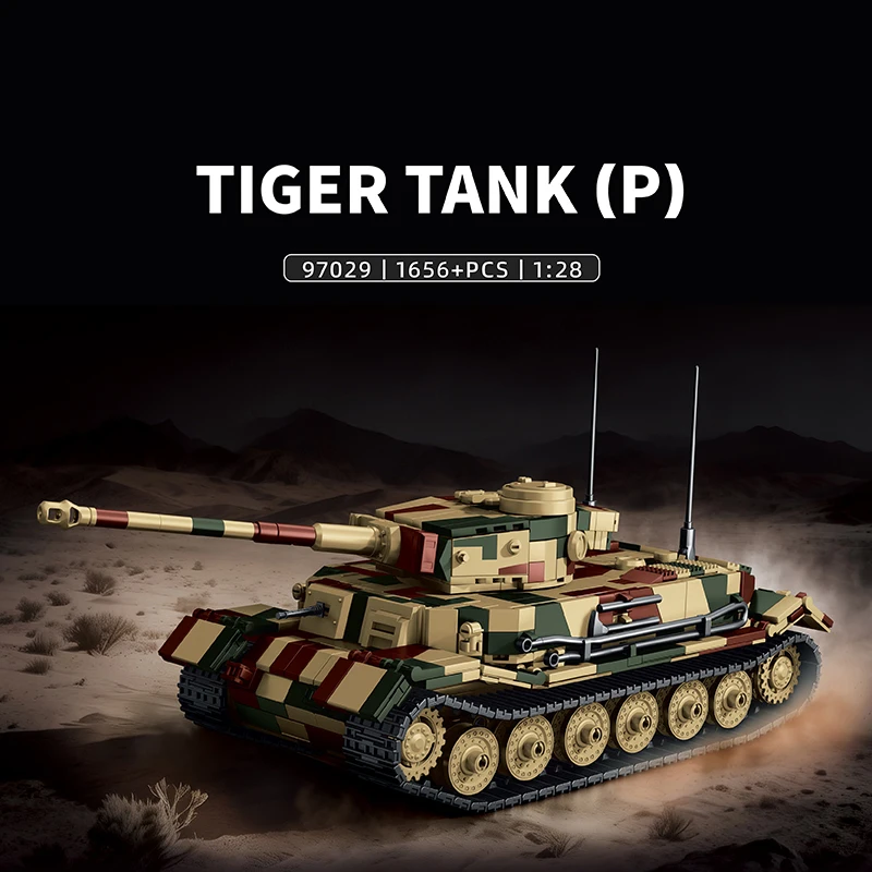 96029 Simulation German Tank Assembly Model Ornament, Aldults Building Blocks Toys, Educational Toy, Birthday Gift
96029 Simulation German Tank Assembly Model Ornament, Aldults Building Blocks Toys, Educational Toy, Birthday Gift