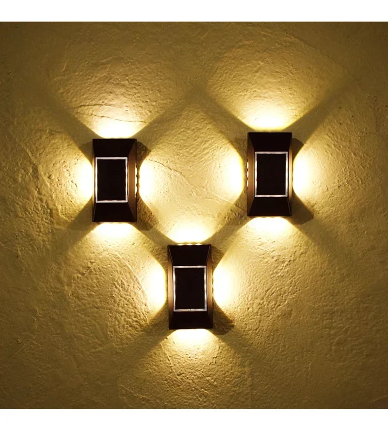 12 LED Solar Wall Lamp Outdoor Waterproof Four Sides Glowing Light Staircase Villa Balcony Lighting Solar Wall Lights Clearance
12 LED Solar Wall Lamp Outdoor Waterproof Four Sides Glowing Light Staircase Villa Balcony Lighting Solar Wall Lights Clearance