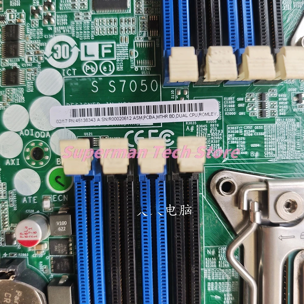 Dual-Channel Server Motherboard S7050A2NRF-B S7050A2NRF S7050
Dual-Channel Server Motherboard S7050A2NRF-B S7050A2NRF S7050