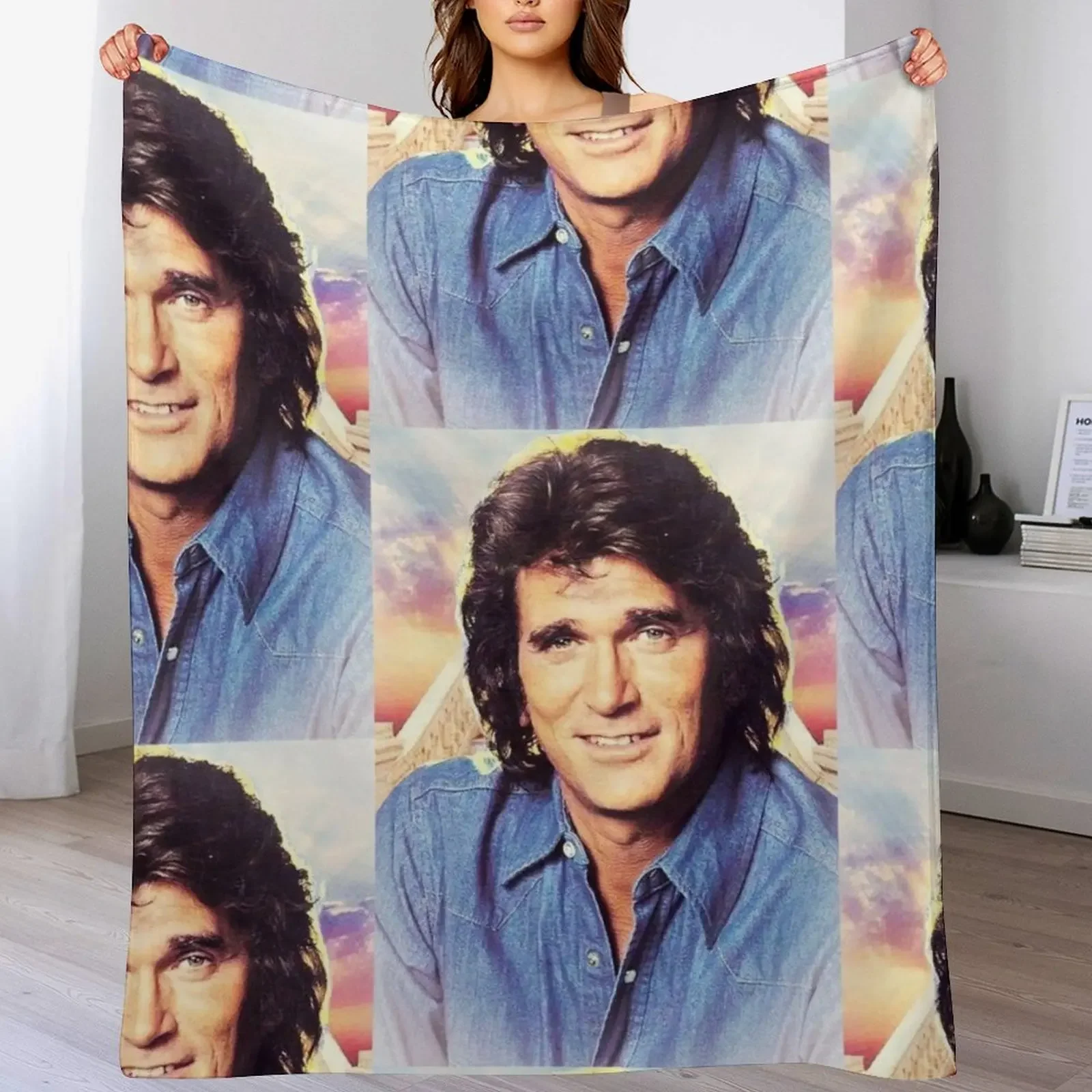 Michael landon Throw Blanket All Season Lightweight Soft Blanket for Bed
Michael landon Throw Blanket All Season Lightweight Soft Blanket for Bed