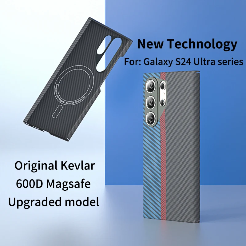 Чехол YTF из углеродного волокна для Samsung Galaxy S24, Ультратонкий чехол из арамидного волокна с защитой от падения, дизайн S24ultra 
Чехол YTF из углеродного волокна для Samsung Galaxy S24, Ультратонкий чехол из арамидного волокна с защитой от падения, дизайн S24ultra