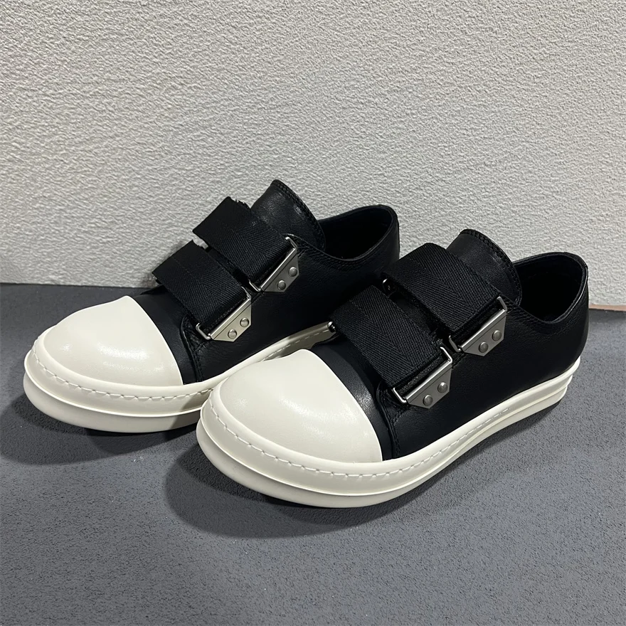 Black Street 2026SSMetal buckle trend style Cowhide Genuine Leather Flat Trainer Sneakers Boots
Black Street 2026SSMetal buckle trend style Cowhide Genuine Leather Flat Trainer Sneakers Boots