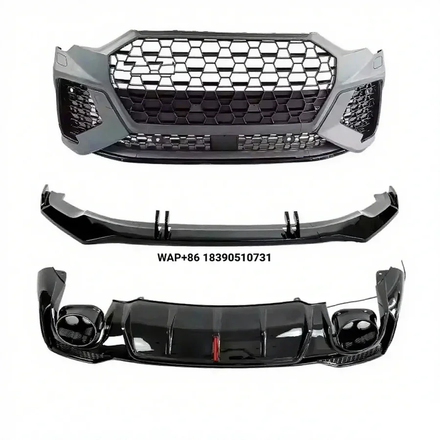 Factory Price Q3 SQ3 Body Kit RSQ3 Style Front Bumper Kit Rear Bumper Diffuser for Q3 SQ3 F3 2020 2021 2023 Car Body Kits
Factory Price Q3 SQ3 Body Kit RSQ3 Style Front Bumper Kit Rear Bumper Diffuser for Q3 SQ3 F3 2020 2021 2023 Car Body Kits