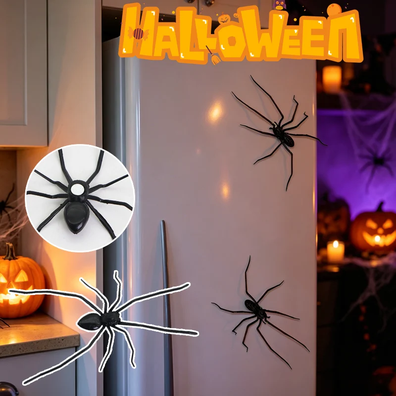 Lifelike Spider Magnets for Refrigerator Car Kitchen Halloween Prank Decor Creepy Party Favors Realistic for Fridge Locker
Lifelike Spider Magnets for Refrigerator Car Kitchen Halloween Prank Decor Creepy Party Favors Realistic for Fridge Locker