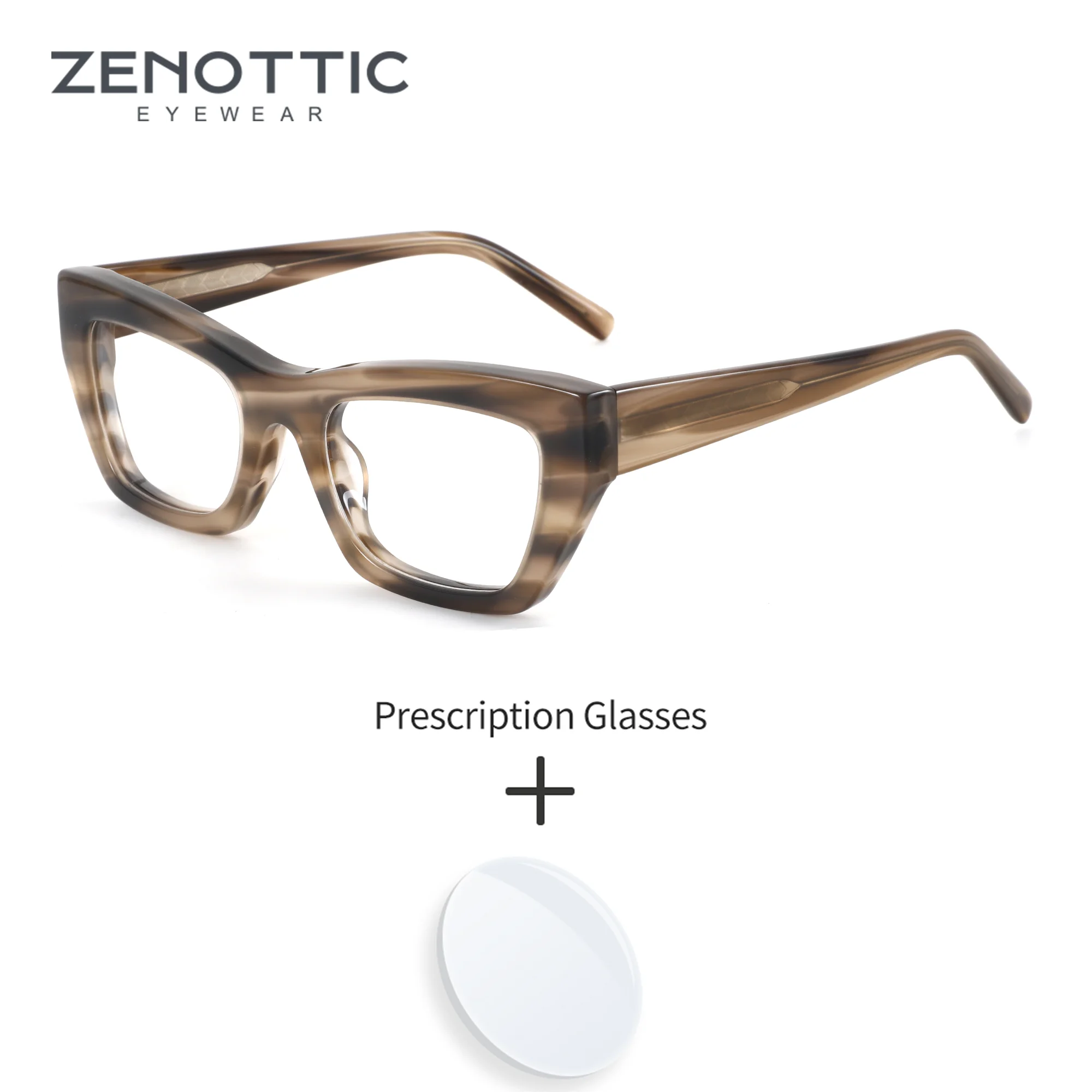 ZENOTTIC L Size Retro Acetate Graduated Photochromic Multifocal Glasses Vintage Butterfly Myopia/Progressive Lenses Woman
ZENOTTIC L Size Retro Acetate Graduated Photochromic Multifocal Glasses Vintage Butterfly Myopia/Progressive Lenses Woman
