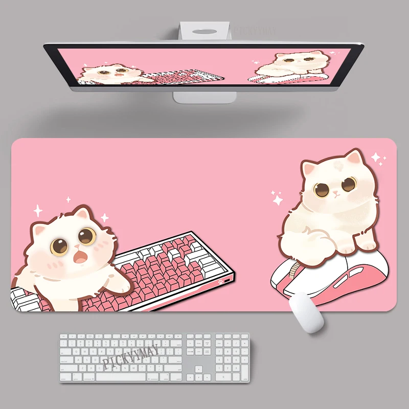 Mouse Pad Cat Original Design Large Gamer Mousepad Keyboard Mat XXXL Mouse Mats 50x100cm Rubber Desk Pad Design Desk Rug
Mouse Pad Cat Original Design Large Gamer Mousepad Keyboard Mat XXXL Mouse Mats 50x100cm Rubber Desk Pad Design Desk Rug